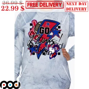 Go Rams Los Angeles Rams Goat Logo Shirt