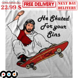 Jesus He Skated For Your Sins Shirt
