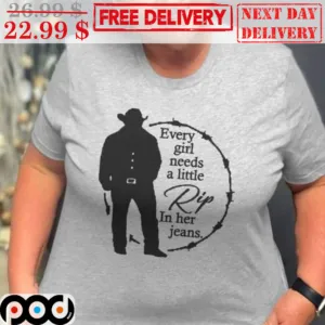 Cowboys Every Girl Needs A Little Rip In Her Jeans Shirt