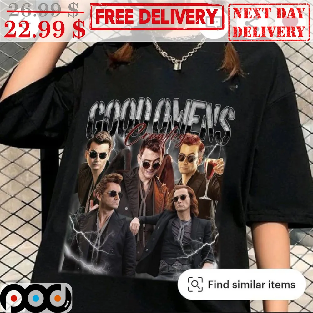 Crowley Good Omens Cool Shirt