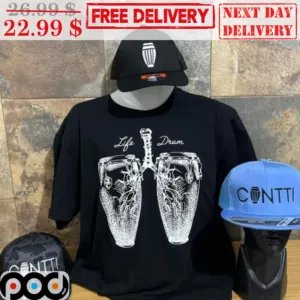 Lung Life Drum In My Heart Shirt