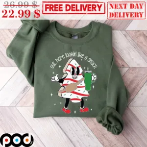 Out Here Lookin' Like A Snack Chirstmas 2023 Shirt