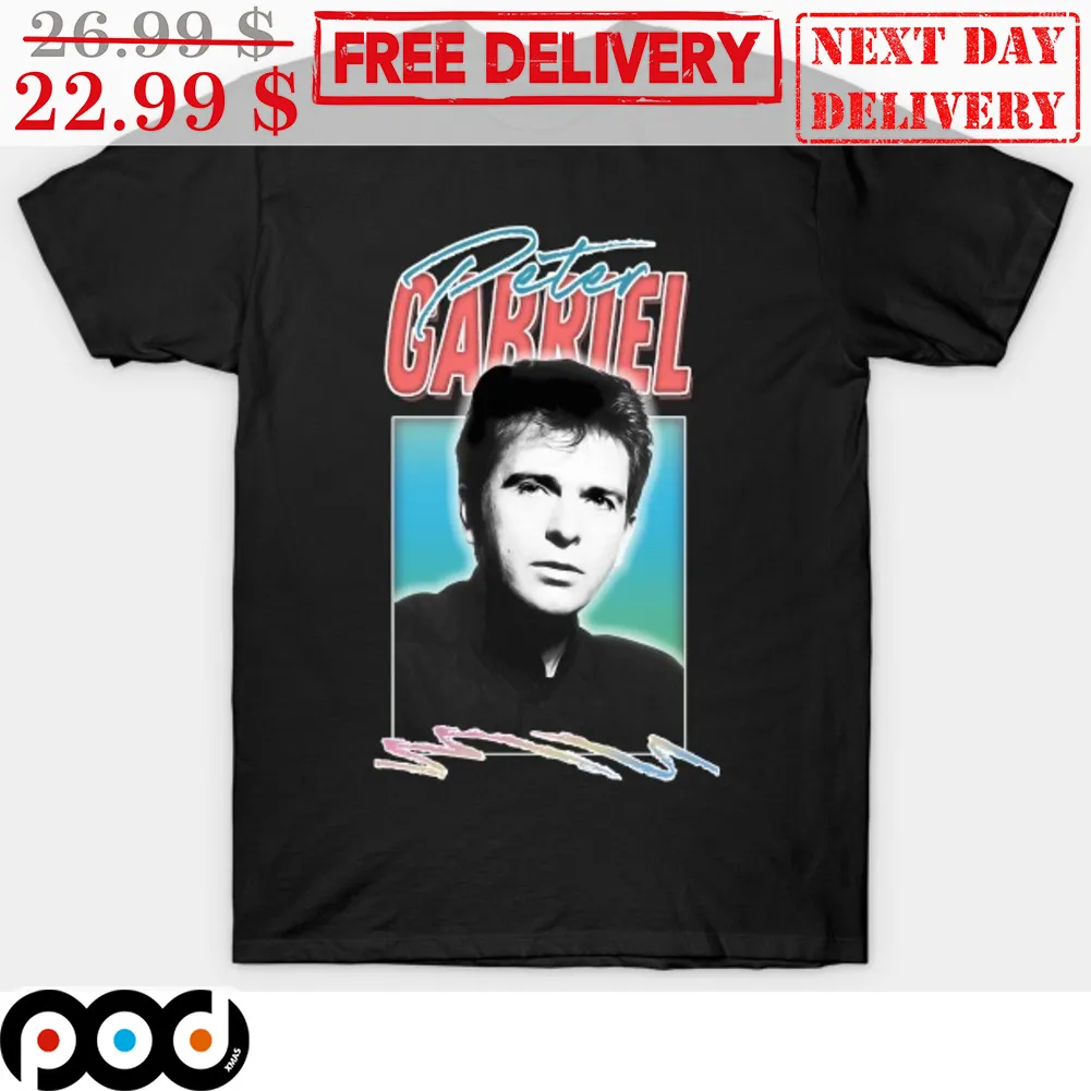 Peter Gabriel Young Genesis Shirt