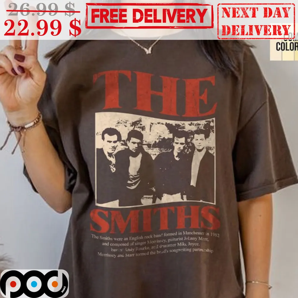 The Smiths Rock Band Retro 80s Shirt