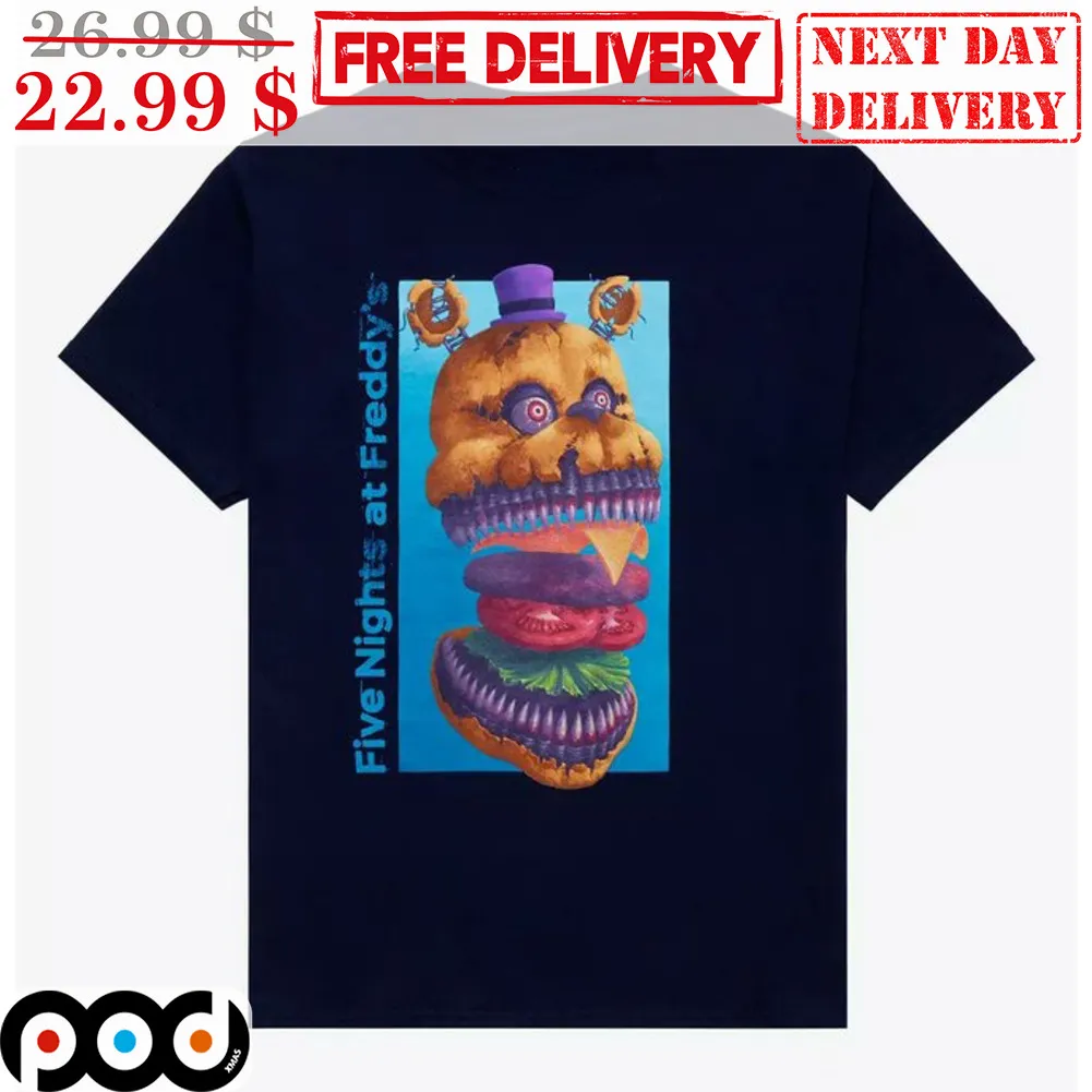 Five Nights At Freddy's Horror Burger Halloween Shirt