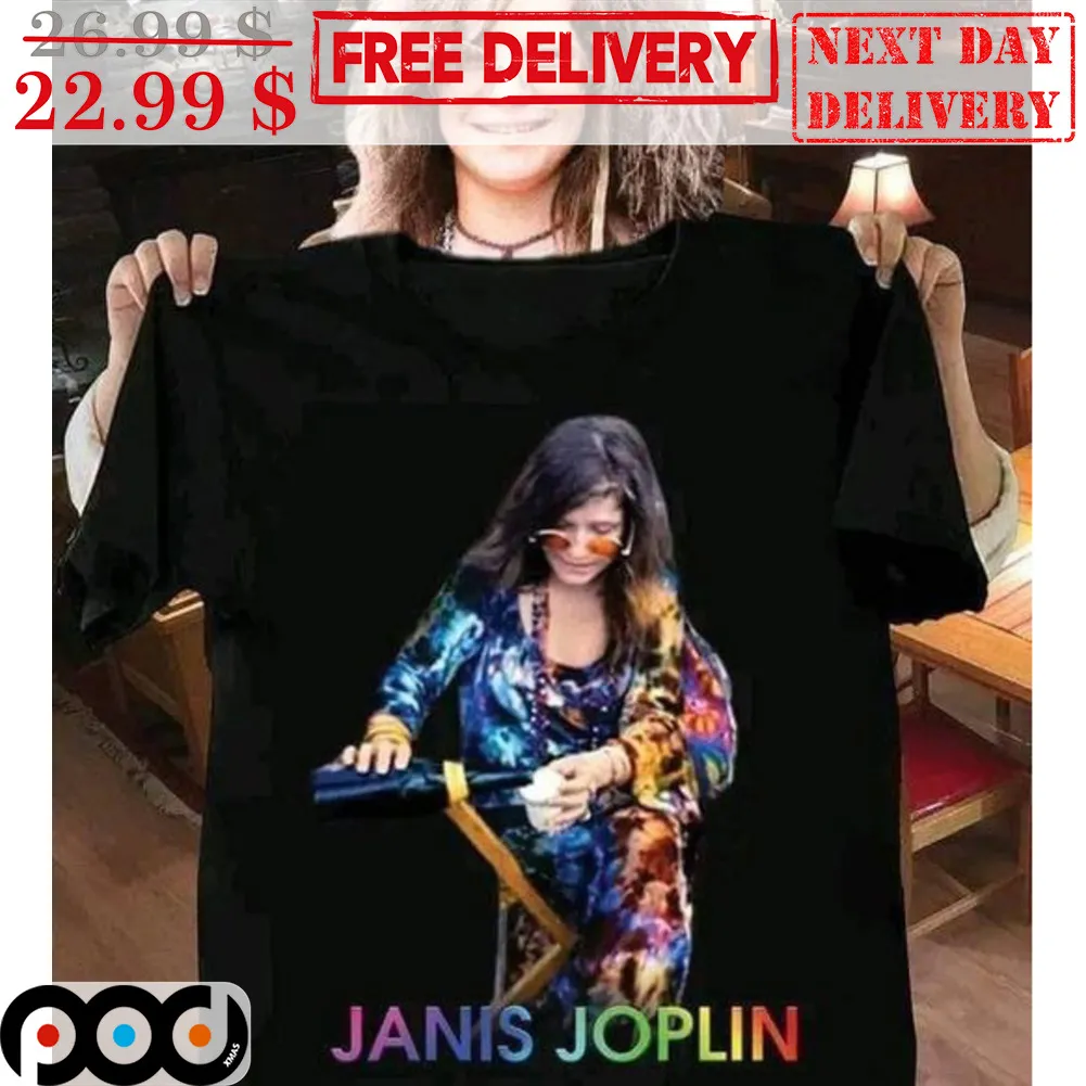 Janis Joplin Colorful Pop Singer Thank You For Your Memories Shirt