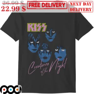 KISS Band Creatures Of The Night Vintage Shirt