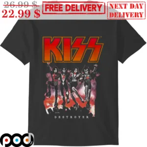 KISS Destroyer Rock Band Shirt