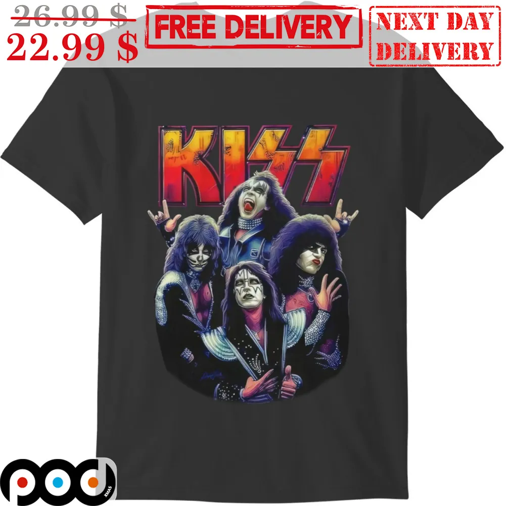KISS Rock Band Shirt