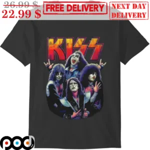 KISS Rock Band Shirt
