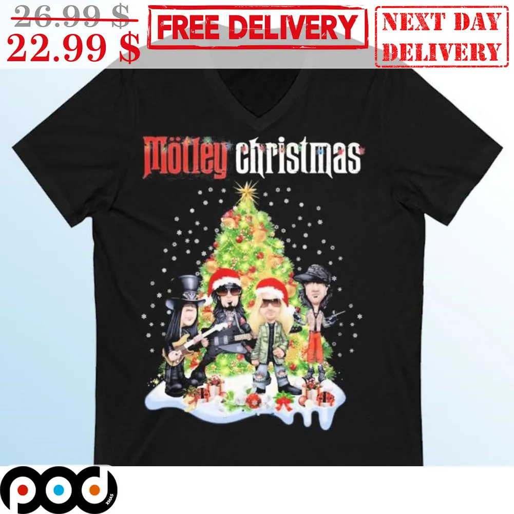 Motley Christmas Band 2023 Shirt