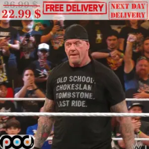 Old School Chokeslam Tombstone Last Ride Shirt