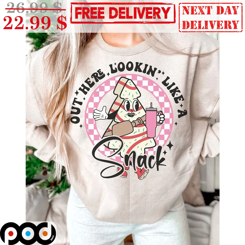 Out Here Lookin' Like A Snack Retro Shirt