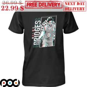 Miles Bridges Charlotte Hornets NBA Neon Shirt