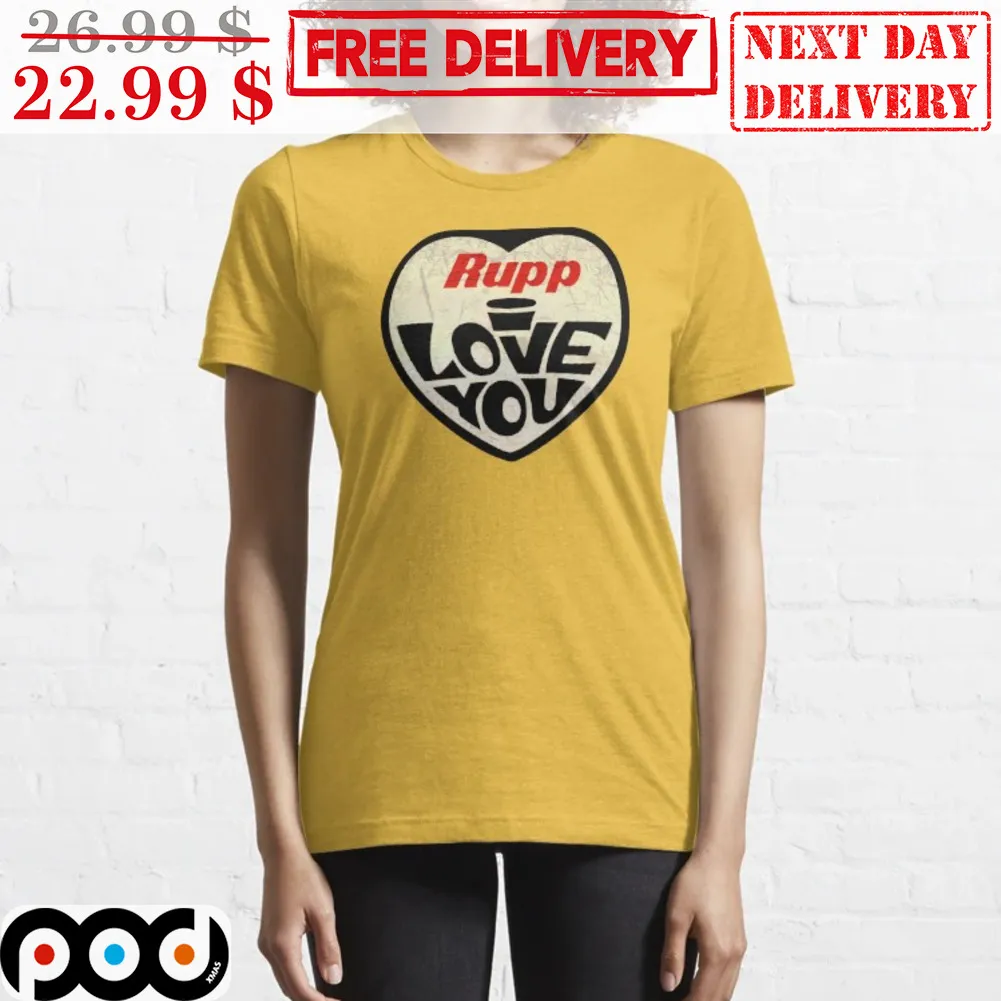 Rupp Love You Heart Vintage Shirt