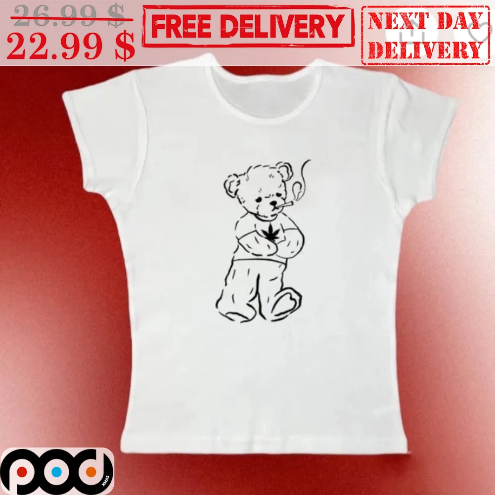 Teddy Bear Smoking Shirt