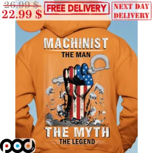 Fist Machinist The Man The Myth The Legend American Shirt