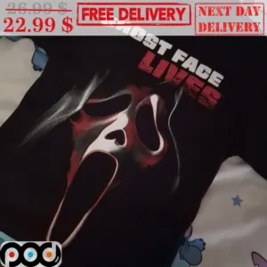 Ghost Face Lives Halloween 2023 Vintage Shirt