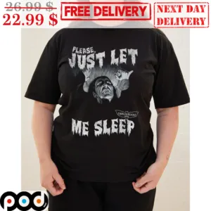 Vampire Please Just Let Me Sleep Halloween 2023 Shirt