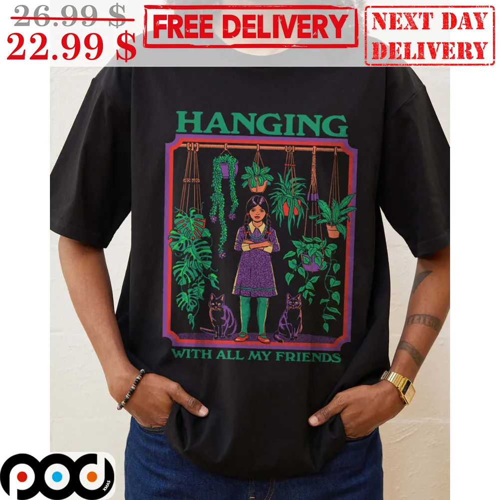 Wednesday Hanging With All My Friends Shirt