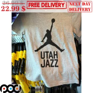 Jump Man Utah Jazz Shirt