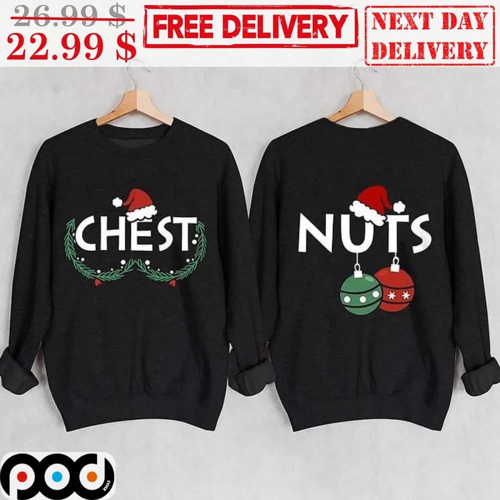 Chest Christmas Hat Shirt