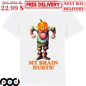 Gumby My Brain Hurts Halloween 2023 Shirt
