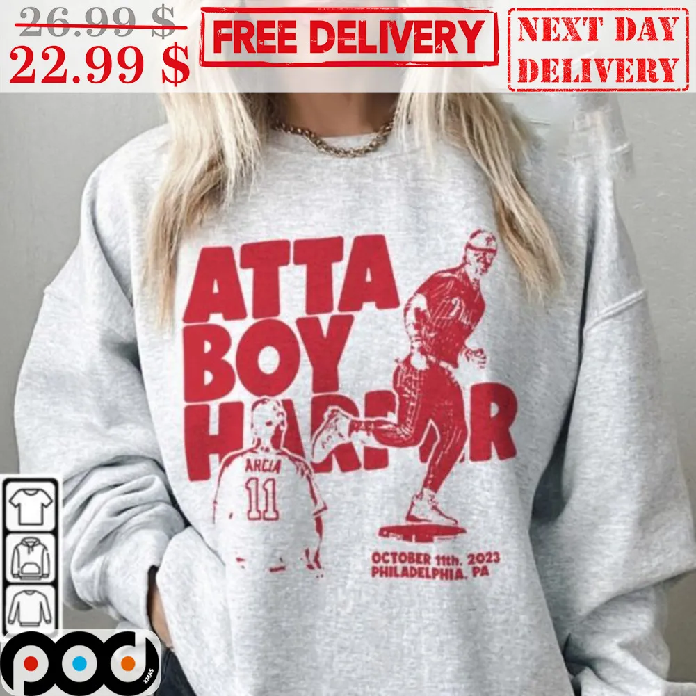 Bryce Harper Atta Boy Harper Philadelphia Phillies MLB Shirt