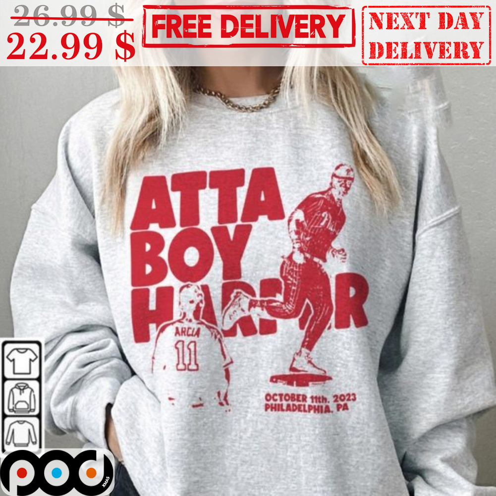 Atta Boy Harper T Shirt Sweatshirt Hoodie Mens Womens Mlb