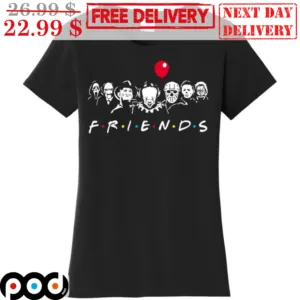 FRIENDS Horror Characters Halloween 2023 Shirt