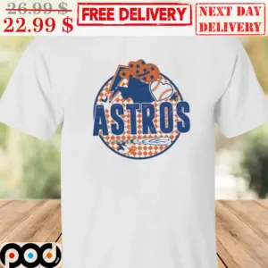 Houston Astros Baseball Heart Vintage Baseball Shirt