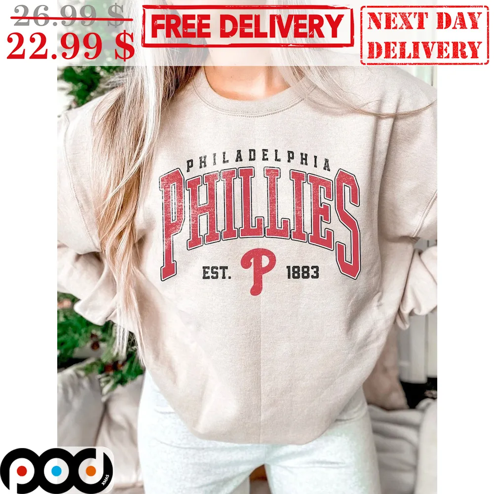 Philadelphia Phillies EST 1883 MLB Vintage Shirt