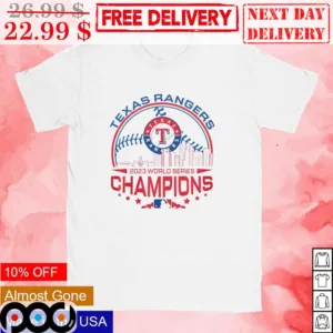 Texas Rangers 2023 World Series Champions MLB Shirt