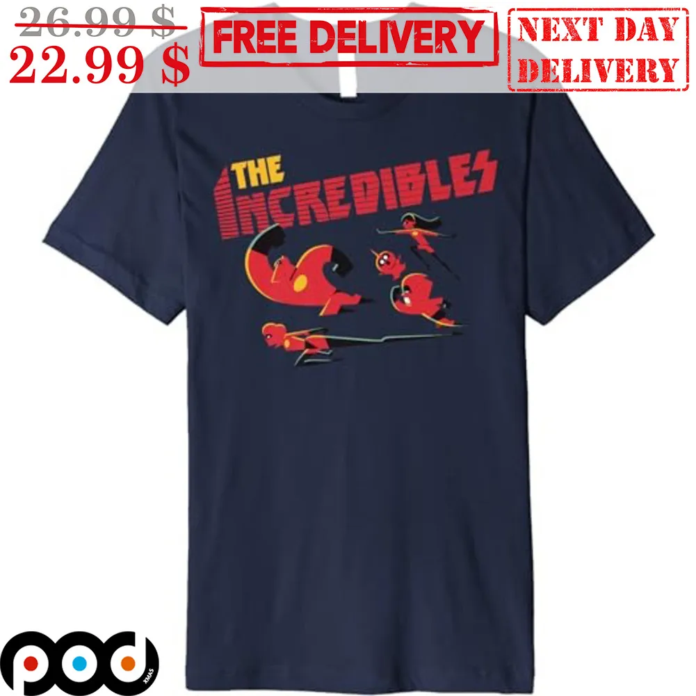 The Incredibles Disney Film Shirt