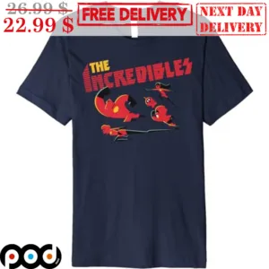 The Incredibles Disney Film Shirt