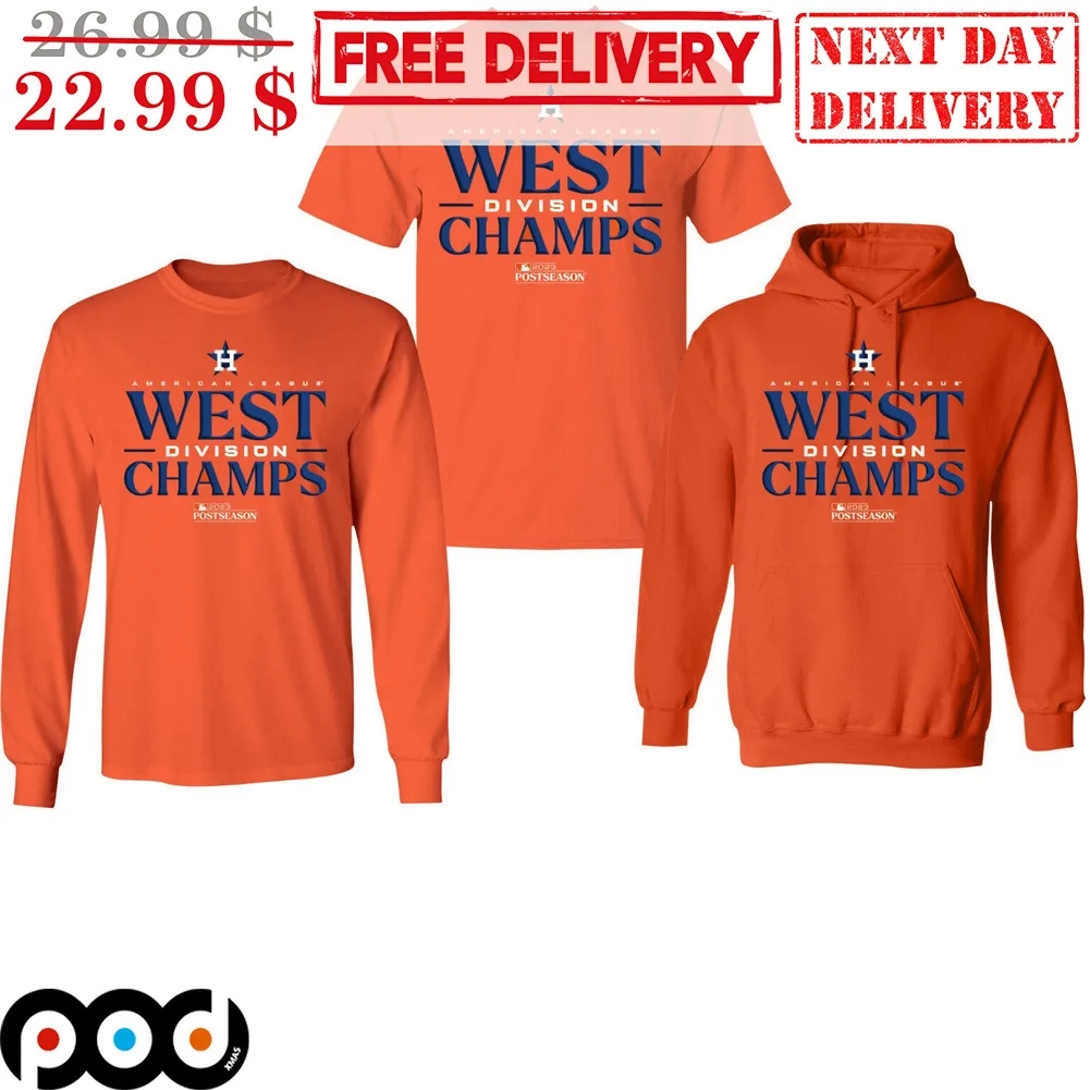 West Division Champs Houston Astros MLB Shirt