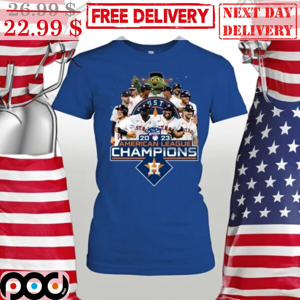 Houston Astros 2023 Ameican League Champions MLB Players Shirt