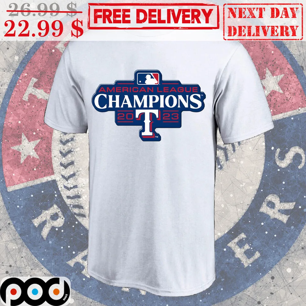 Texas Rangers American League Champions 2023 MLB Shirt