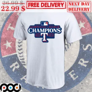 Texas Rangers American League Champions 2023 MLB Shirt