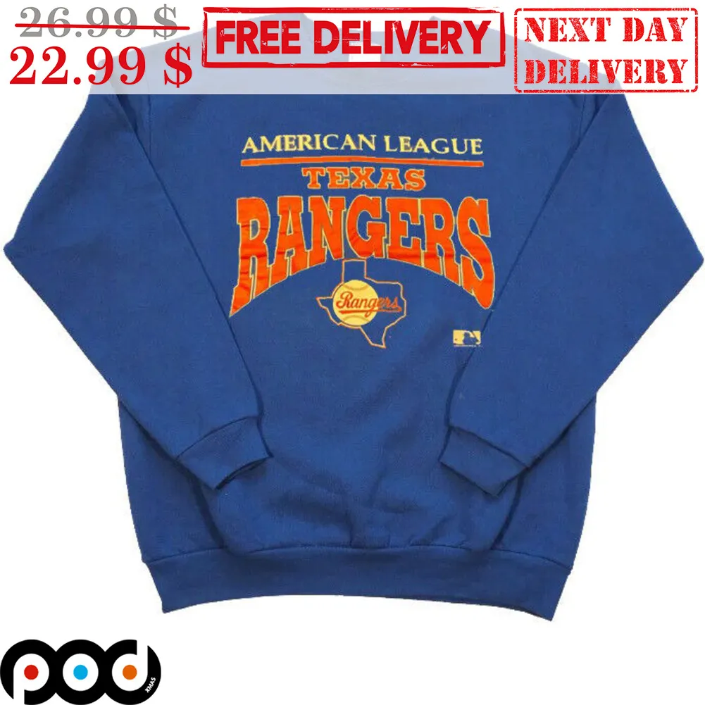 Texas Rangers American League MLB Baseball Shirt