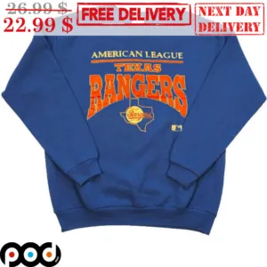 Texas Rangers American League MLB Baseball Shirt