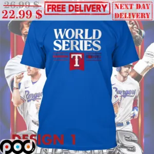 Texas Rangers World Series 2023 American League MLB Shirt