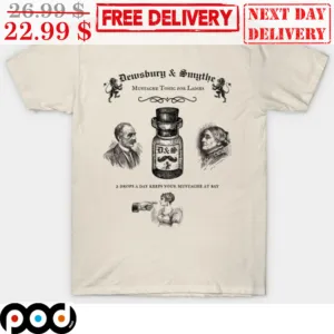Dewsbury Smythe Mustache Tonic For Ladies Shirt