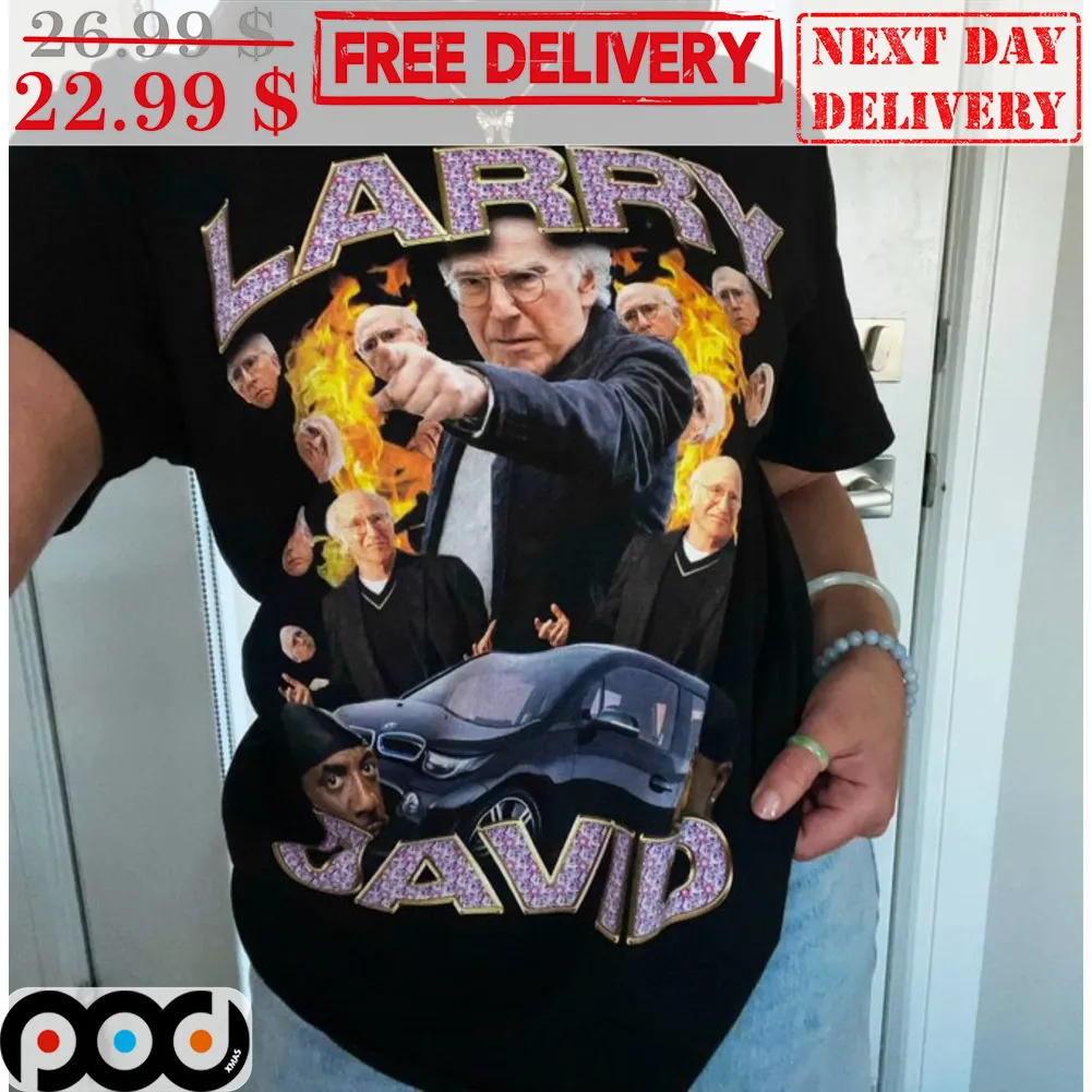 Larry David Seinfeld Fire Shirt
