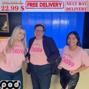 My Job Is News Barbie Shirt