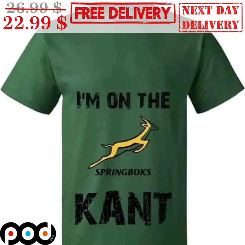 Deer I'm On The Springboks Kant Shirt