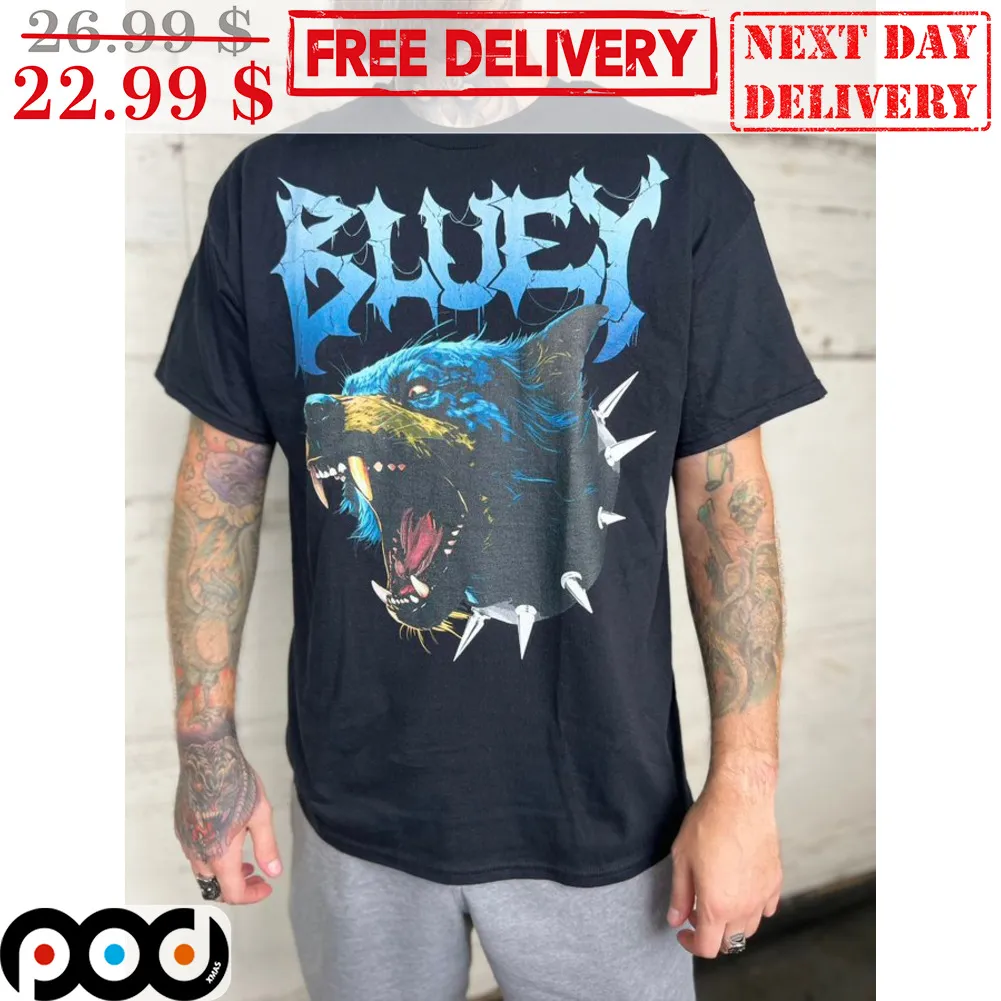 Hell Dog Bluey Vintage Shirt