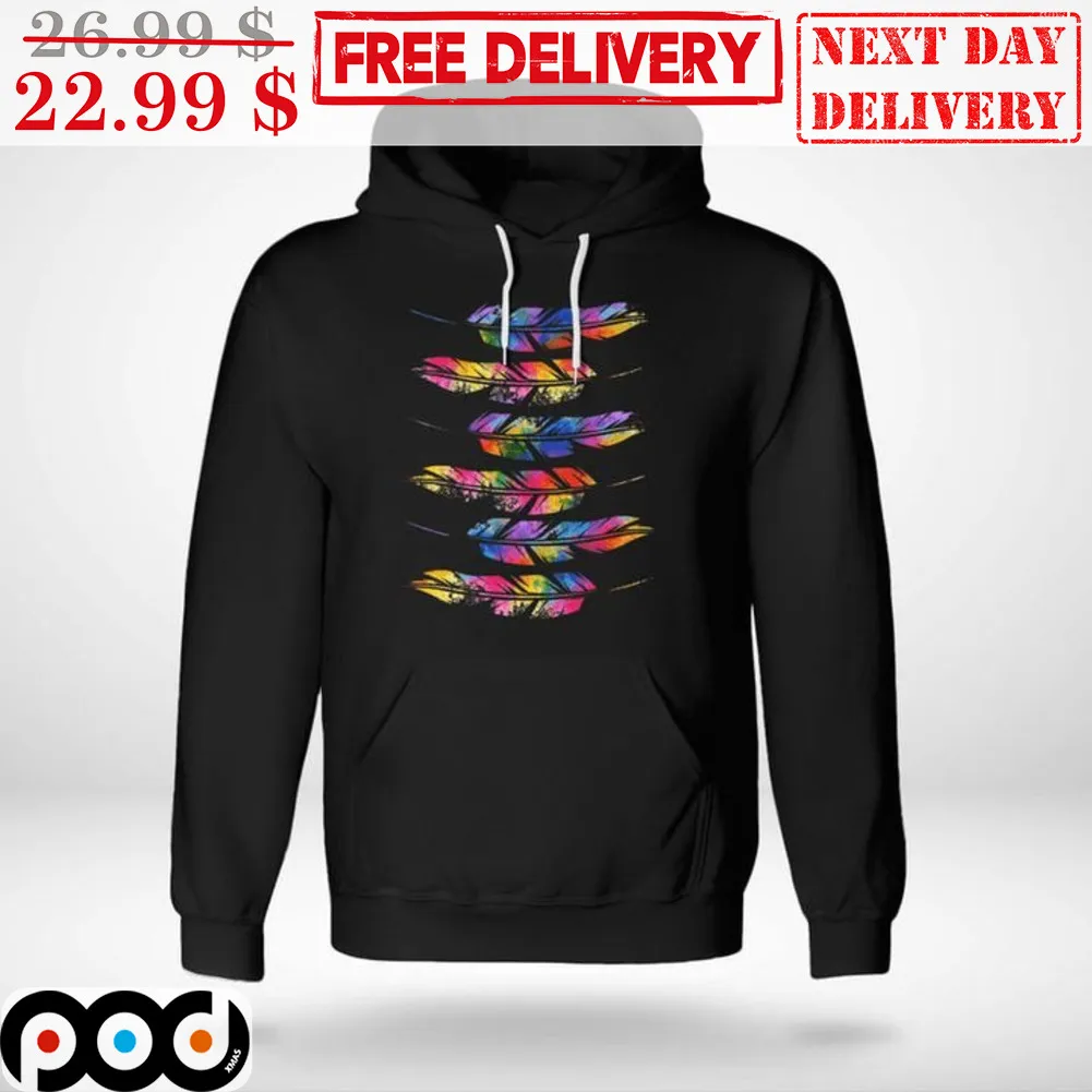Native Feather Colorful Shirt