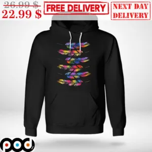 Native Feather Colorful Shirt
