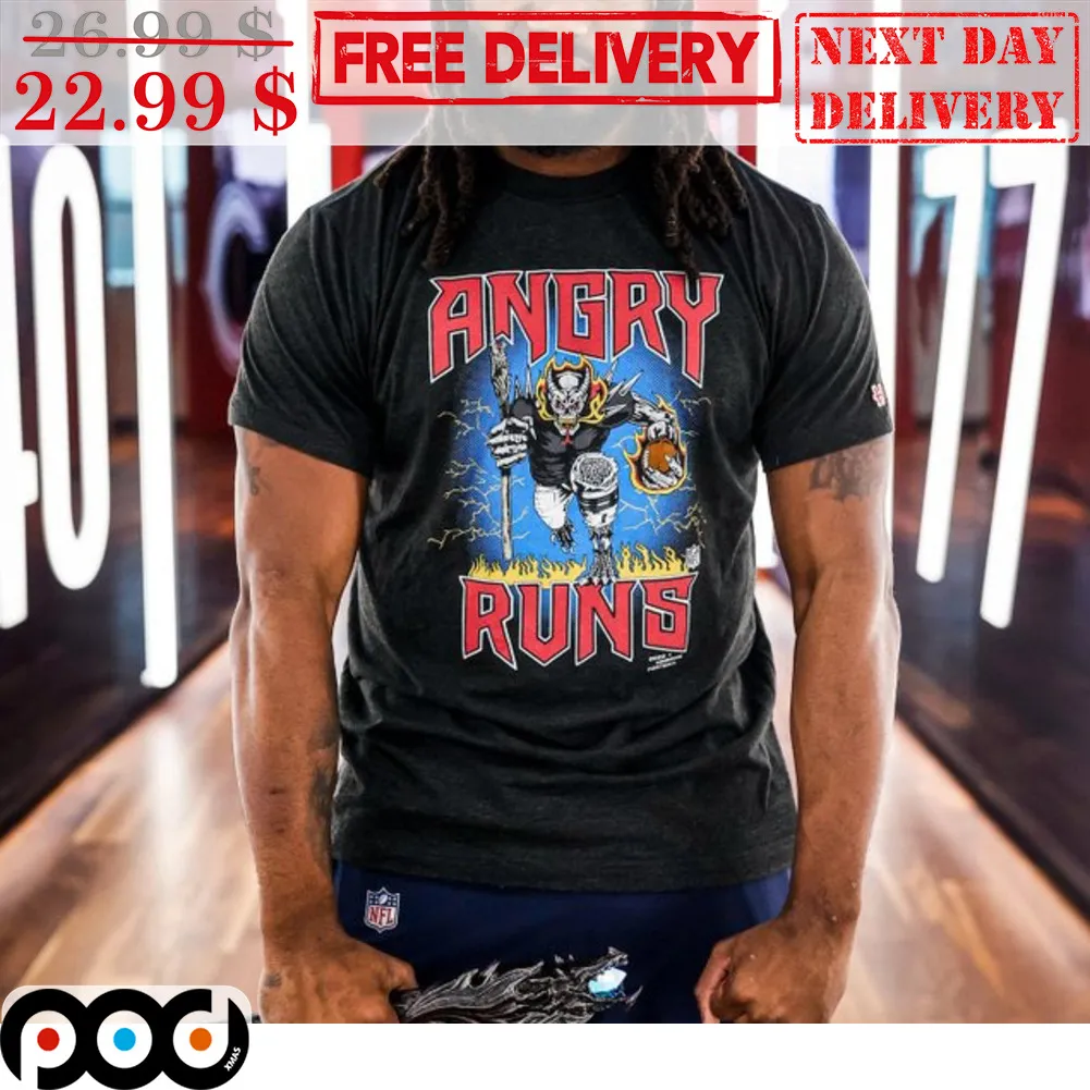 Angry Runs Chicago Bears Shirt